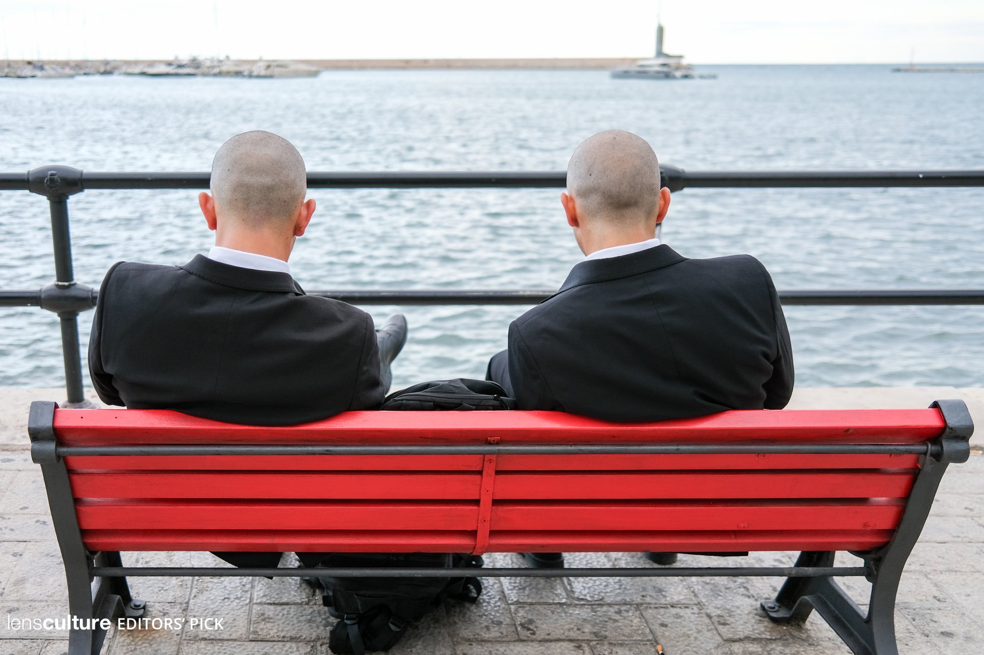 Two Men on a Bench