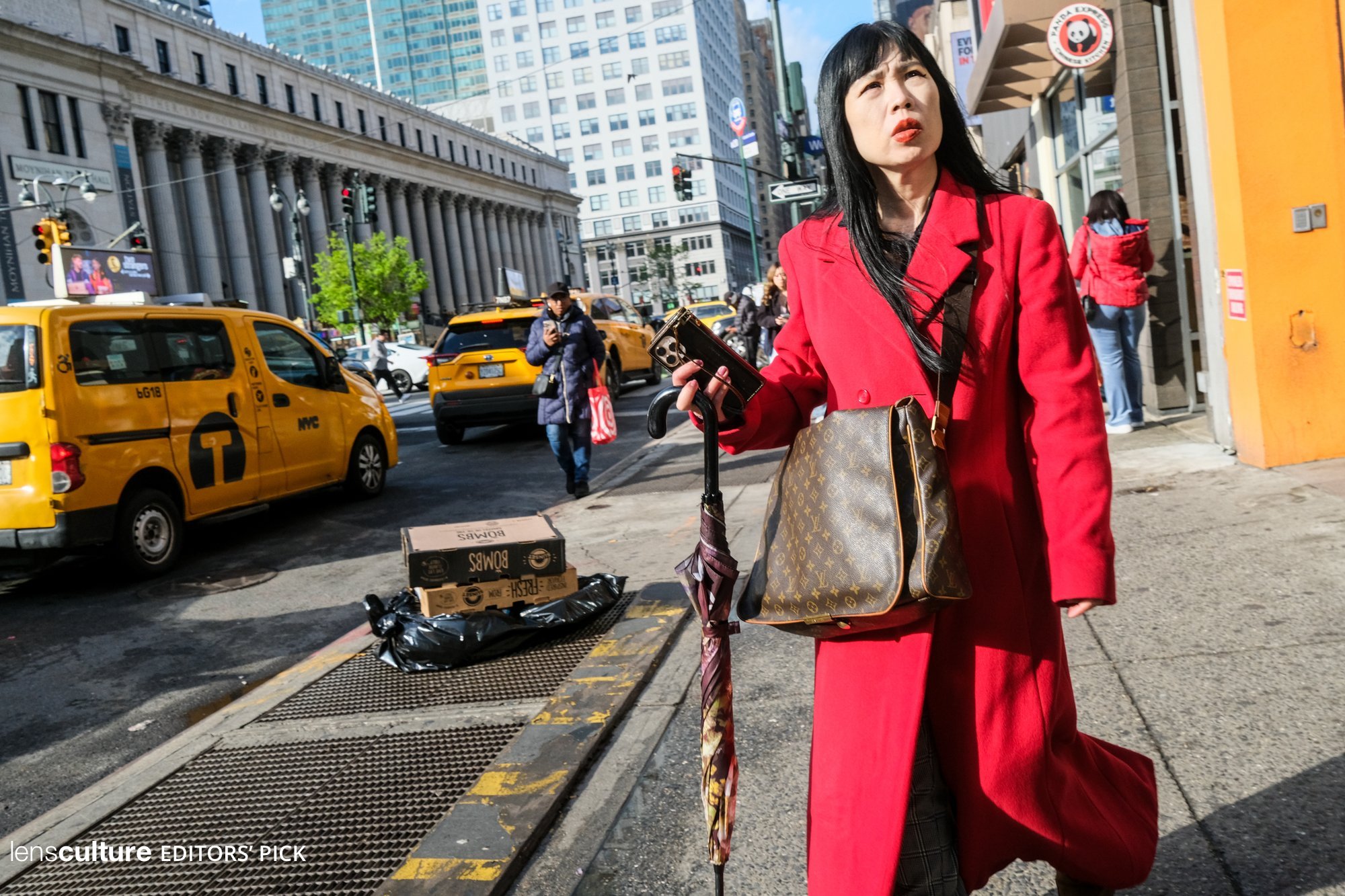 New York flash red