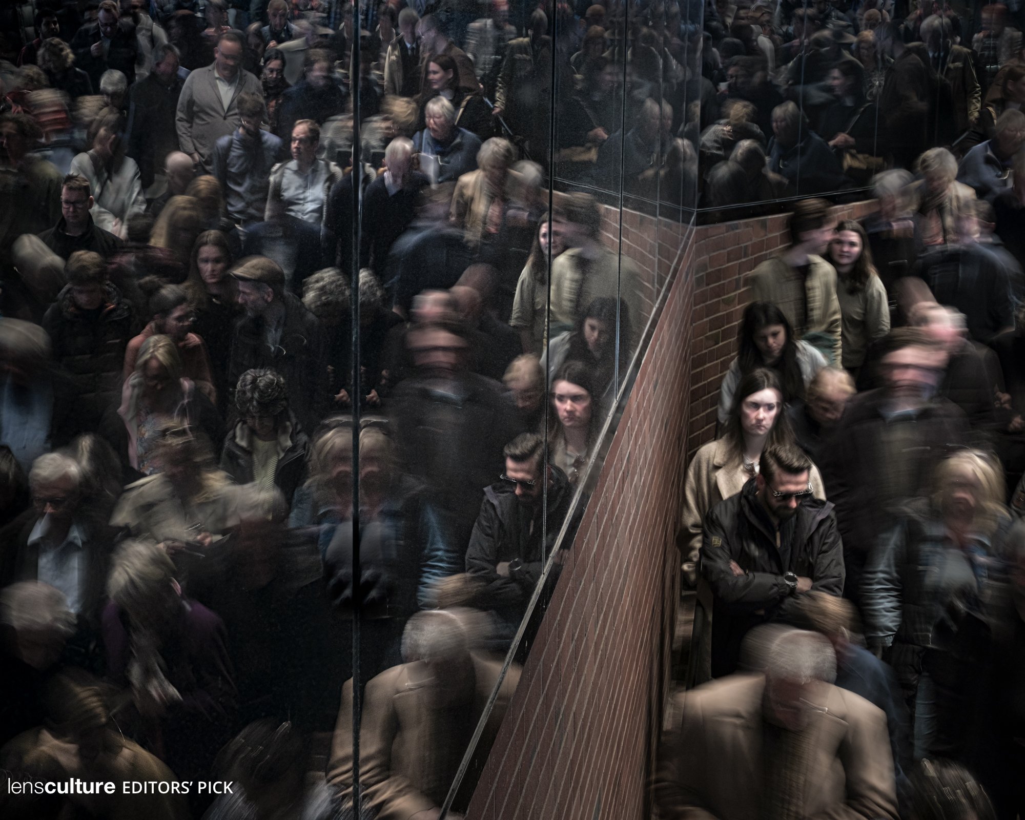 Caught in a crowd