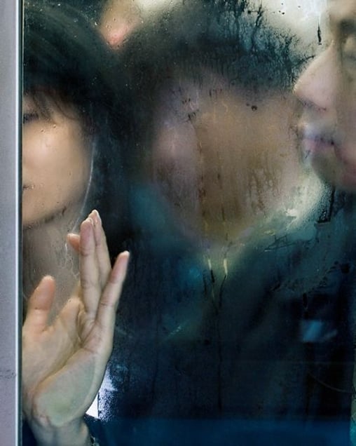 From the book and series, "Tokyo Compression" © Michael Wolf