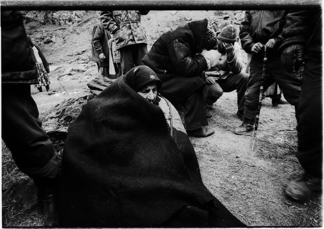 Dec 1999, the Border between chechnya and georgia