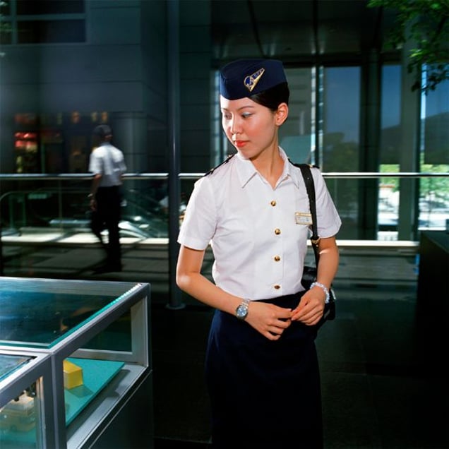 Vivian, Cathay, Pacific Airlines, 2006 © Brian Finke