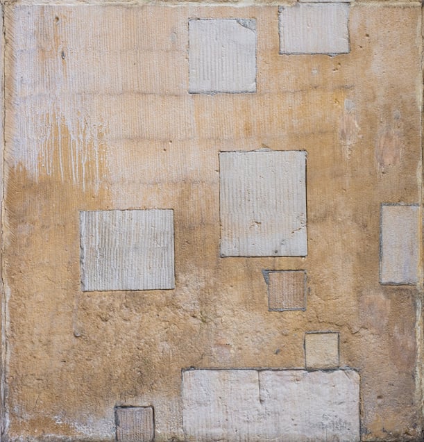 Warsaw Uprising Plastered Bullet Holes.