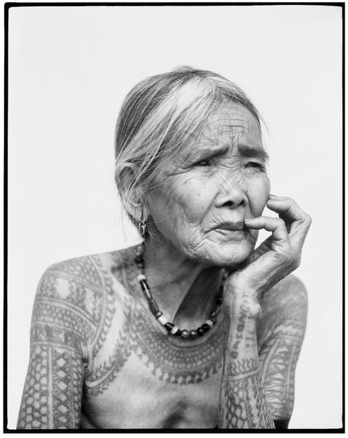 The last tattoed Kalinga woman, 2011 © Jake Verzosa