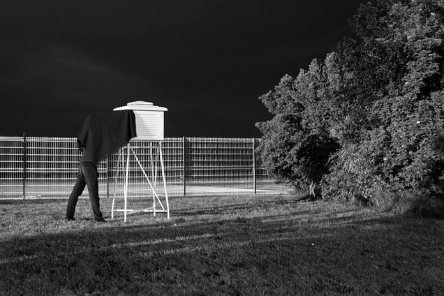 The camera obscura, 2013 © Guillaume Martial