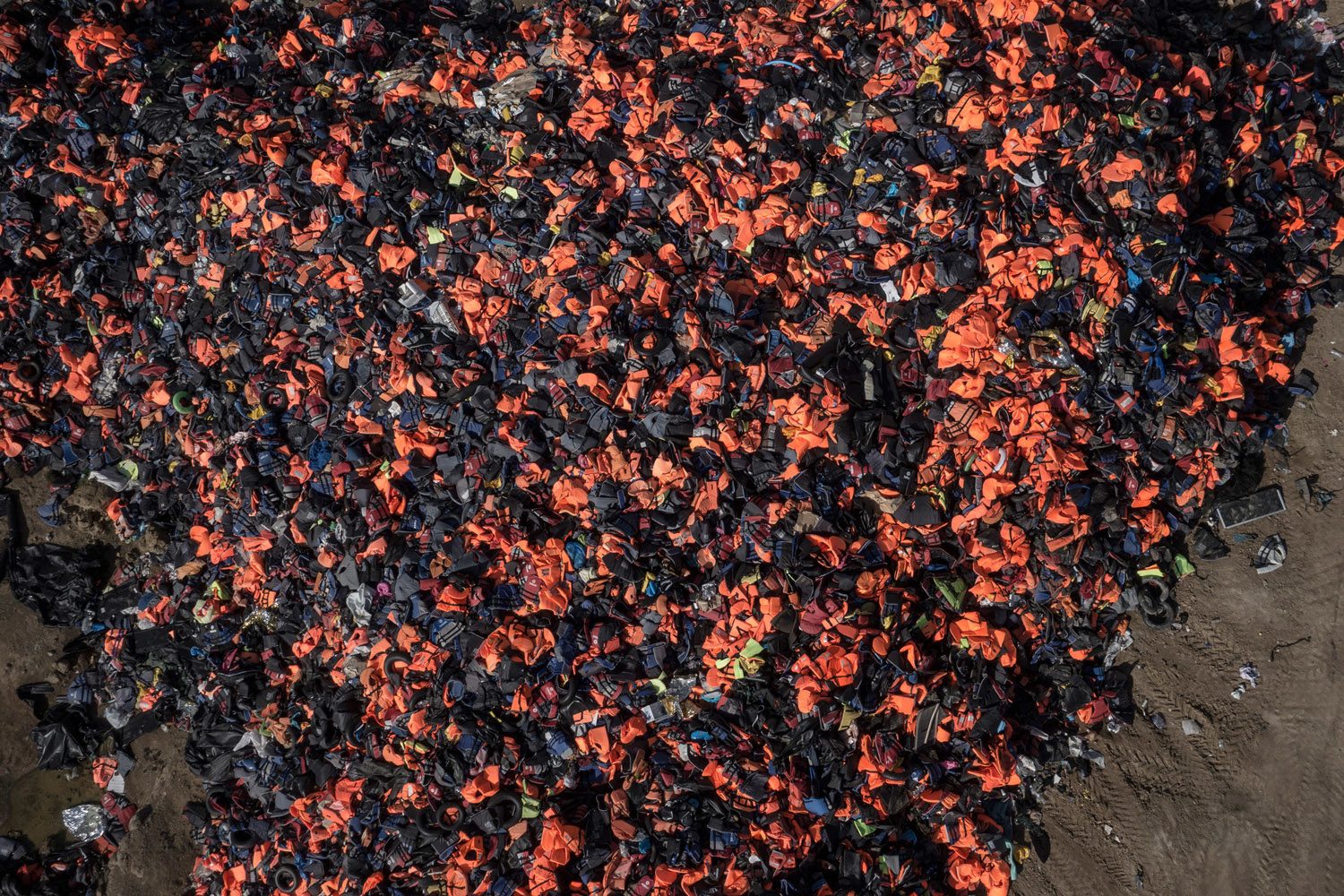 Europe's New Borders, From Above - Photographs and text by Rasmus
