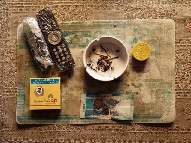 In Sipho Ntsibande's Home, Soweto, 2013 © Pieter Hugo, courtesy of Huis Marseille