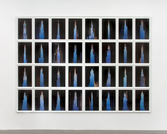 BUILDINGS MADE OF SKY II, installation, 2009 © Peter Wegner