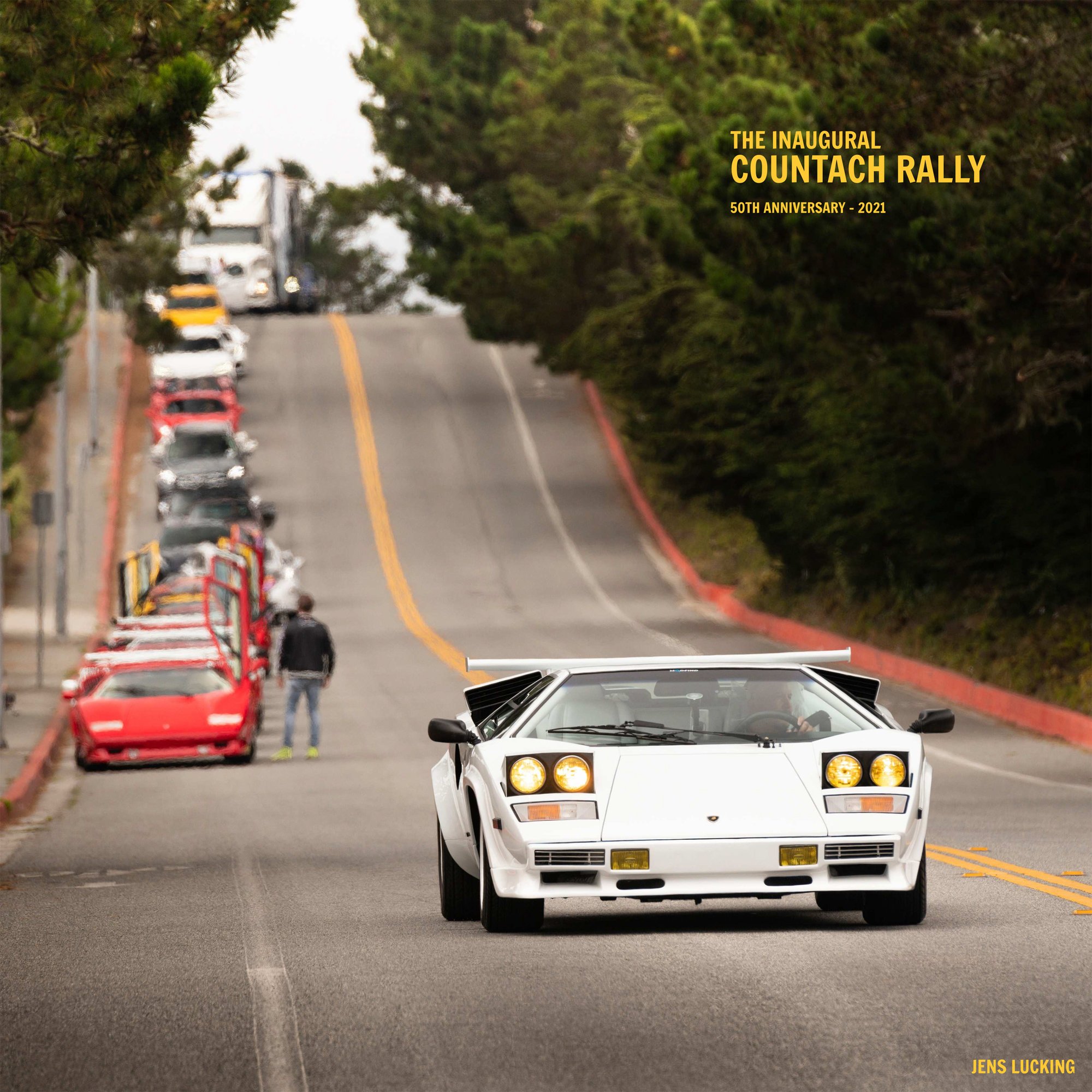 The Inaugural Countach Rally - 50th Anniversary 2021