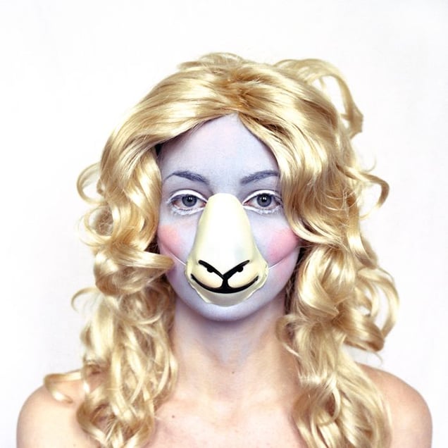 Lamb 1, from the series Menagerie, © 2007 by Rachel Graves