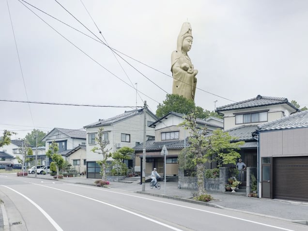 Jibo Kannon. Kagaonsen, Japan, 73 m (239 ft). Built in 1987 © Fabrice Fouillet