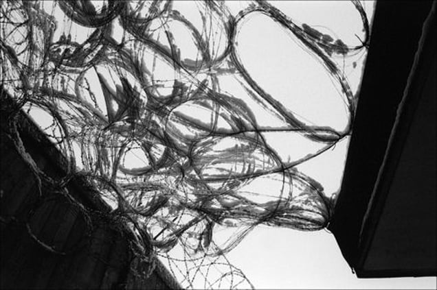 Youth Detention Camp, Cesis, Latvia, 2002 © Klavdij Sluban