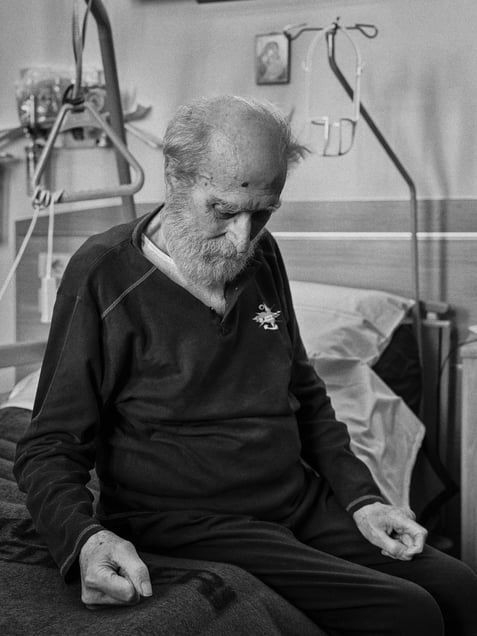 At the hospital