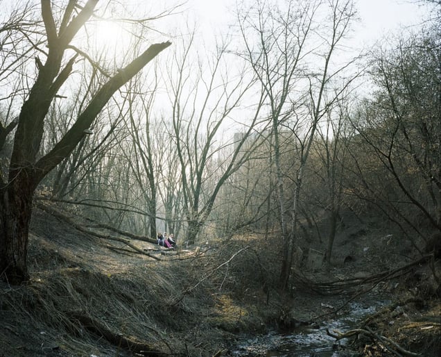 Cheryomushki I, 2010. From the series "Pastoral: Moscow Suburbs" © Alexander Gronsky/INSTITUTE