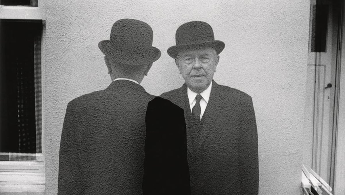 From the book, Une visite chez Magritte © Duane Michals. Images courtesy Steidl.