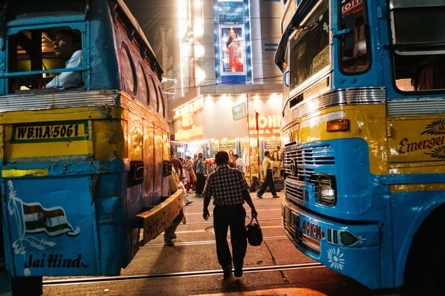 Kolkata street, India, 2016