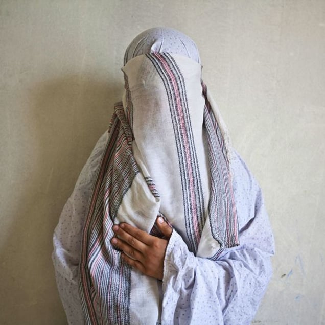 Tripoli, Lebanon. Zaynab, 16 years old, is taking care of her father and her siblings who are all mentally disabled. When asked what is it that she misses the most from home, Zaynab replied: "The smell of Homs." © Matilde Gattoni