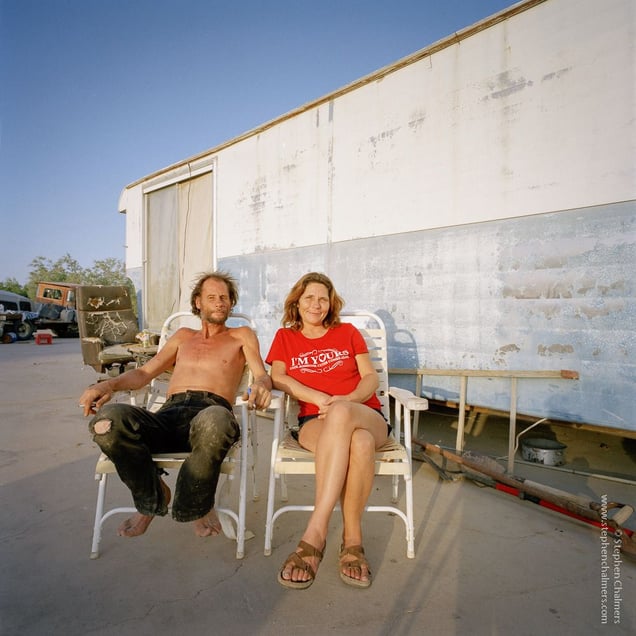 Darla Jones (48) + Jerry Jones (55), from the series, Transience © Stephen Chalmers