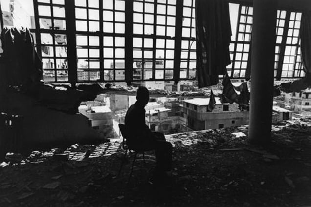 Lebanon. Beirut. Psychiatric hospital of Sabred. 1982. From the book "War Photographer: Between Shadow and Light" © Christine Spengler
