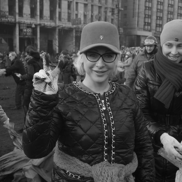 Ukraine Revolution, Kiev, February 2014 © Alfred Yaghobzadeh