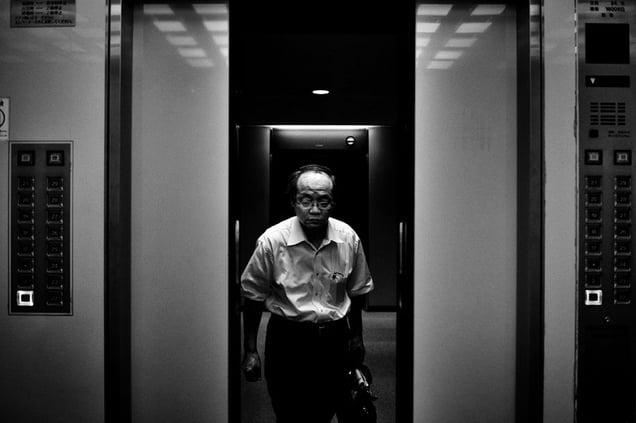 From the Series 'Tokyo Up, Down' © Xavier Comas