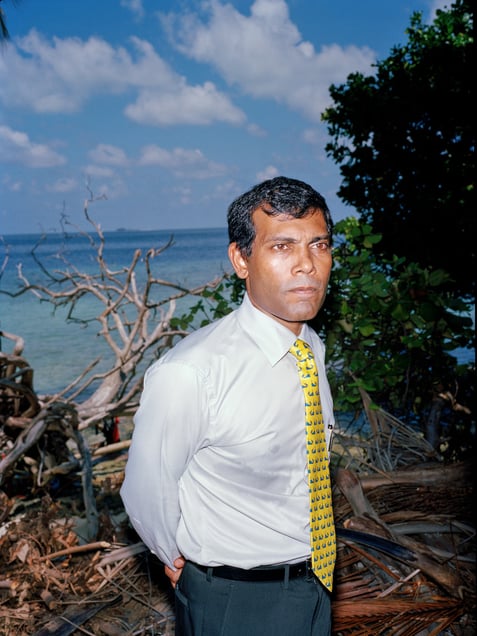 President Mohamed Nasheed of the Maldives