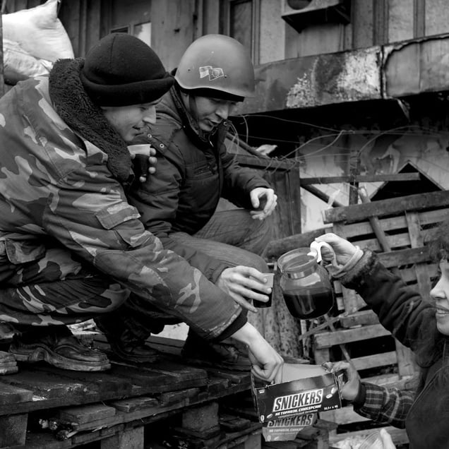 Ukraine Revolution, Kiev, February 2014 © Alfred Yaghobzadeh