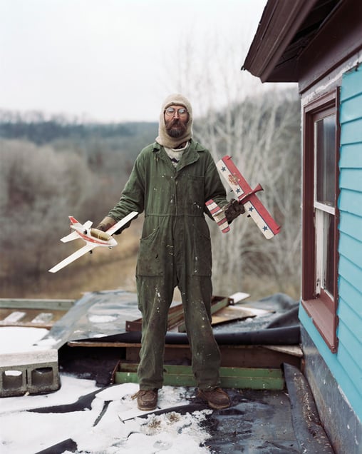 Charles, Vasa, Minnesota, 2002. From Sleeping by the Mississippi. © Alec Soth, courtesy of Science Museum