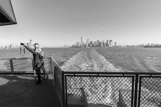 On the Staten Island Ferry