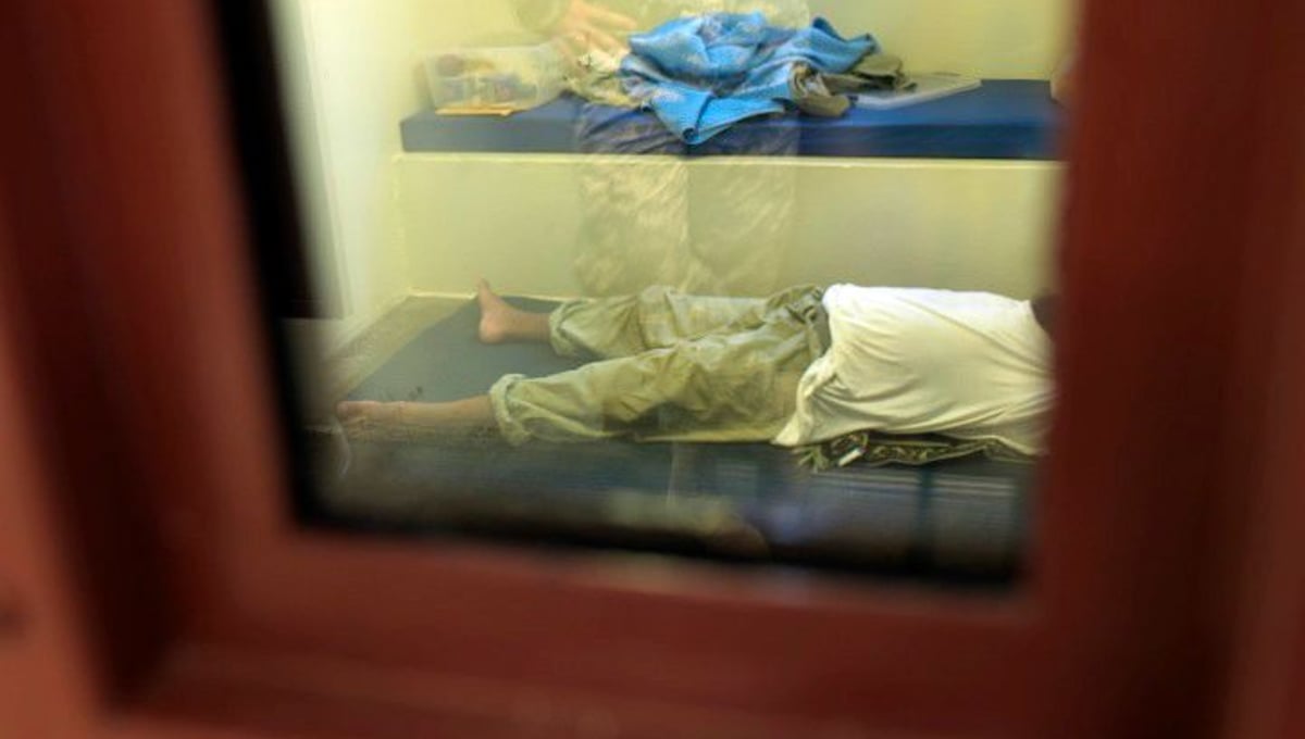 Camp 5 Detainee from "If The Light Goes Out: Home from Guantanamo" © Edmund Clark
