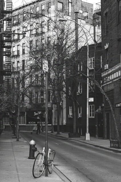 Lonely Bike On Side Street, 2011