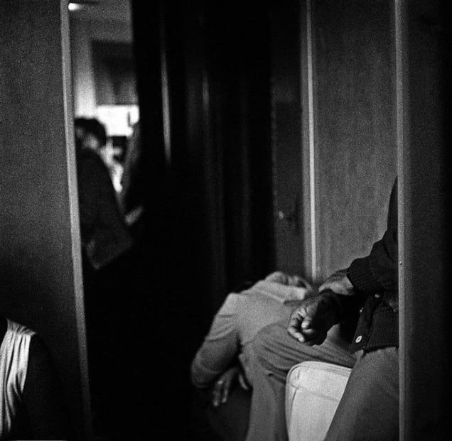 Coming to Johannesburg II, January, 2011 © Sabelo Mlangeni, courtesy of Huis Marseille