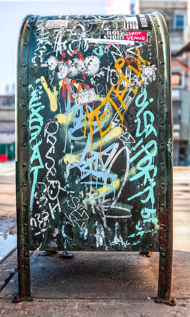 US postal relay box no. 1, New York, NY