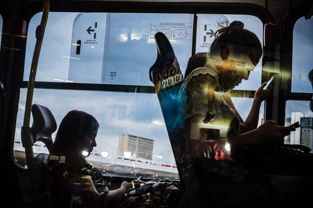 Three photographs from Brazilian street photographer Gustavos Minos.