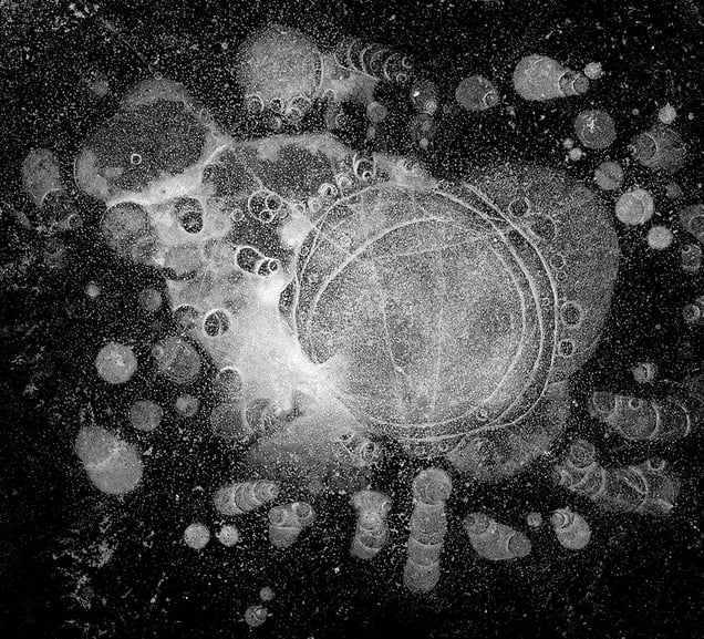 Spring, from the series, "Hydrology: Visions in Ice" © 2008 Douglas Capron