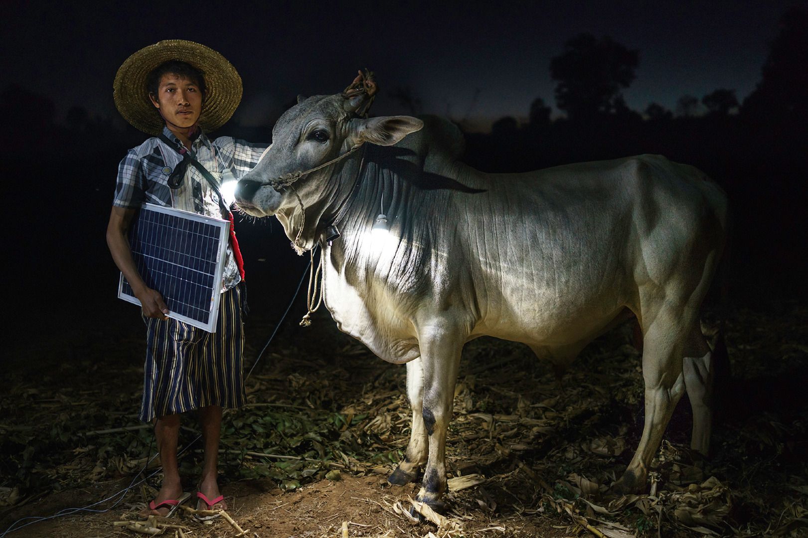 Solar Portraits in Myanmar
