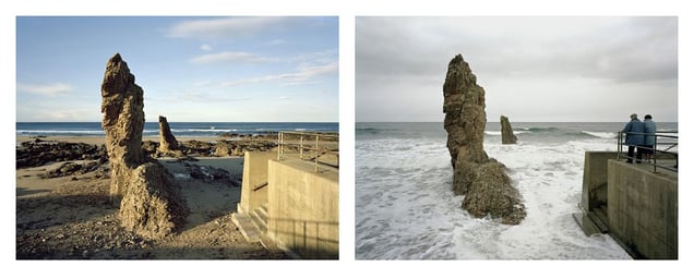 Grand Prize Winner, Portfolio Category Lens Culture International Exposure Awards 2011
Cullen, Morayshire. 29 and 30 March 2006. Low water 6:40 pm, high water 2 pm, from the series Sea Change © Michael Marten