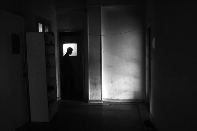 "Shadows in Greece" © Enri Canaj, Depression Era Project