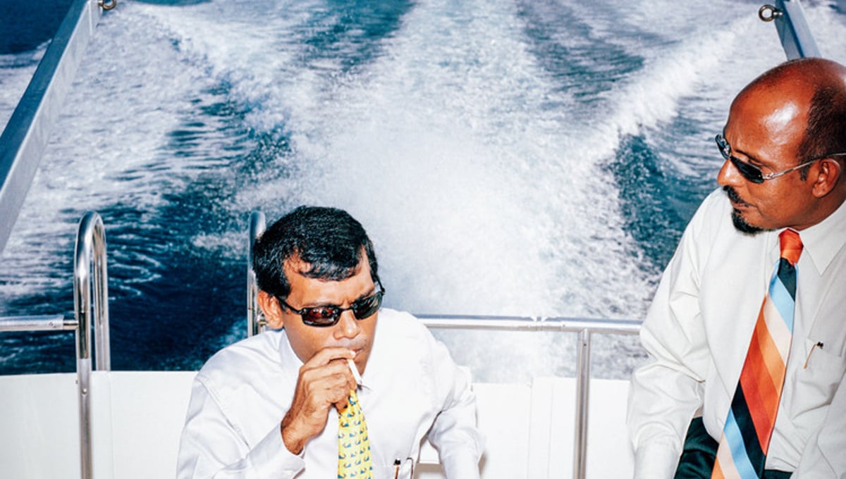 President Mohamed Nasheed of the Maldives