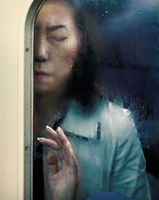 From the book and series, "Tokyo Compression" © Michael Wolf