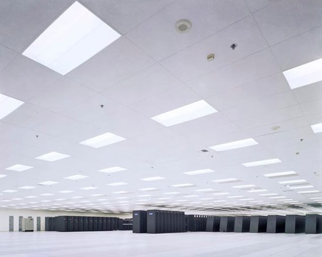 BlueGene L, the supercomputer that designs America’s nuclear weapons. From "Forensic Traces of War" © Simon Norfolk