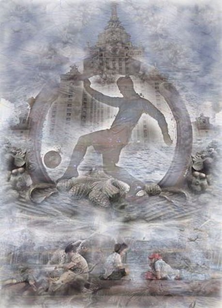 From the series Sports in the USSR, 2004. © Natasha and Valera Cherkashin