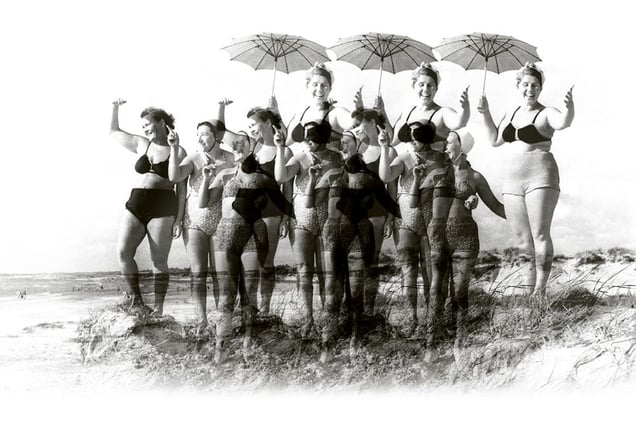 Reminiscences of childhood 5, from Reminiscences of Childhood  (1989) © Galina Moskaleva (Lithuania), from the exhibition Behind Walls: Eastern Europe before 1989. Courtesy of the Noorderlicht Photofestival 2008.