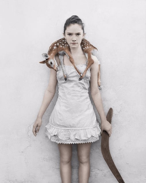 Untitled #32, from the series "Bulletproof." Showing at The Little Black Gallery. Courtesy of PhotoLondon.