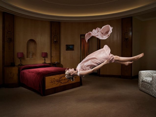 © Julia Fullerton-Batten, Dressing Gown, 2009.  Honorable Mention, LensCulture International Exposure Awards 2010