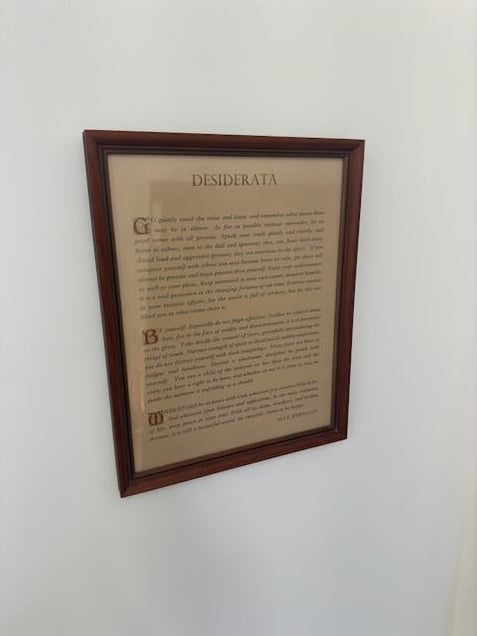 Desiderata