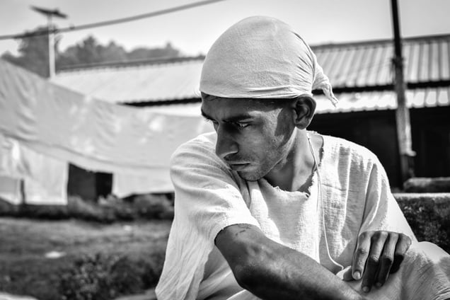 It was quite difficult to find a bride for him because of what he does for a living. He only got married a year ago to the daughter of another surrogate mourner. Navaraj longs to go back to his wife and family, with whom he rarely gets time to spend with.