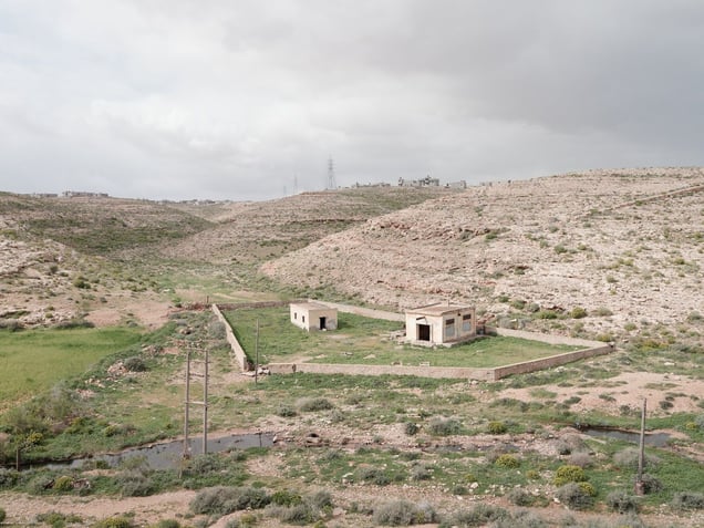 Wadi Auda Water Pumping Station below Fort Auda, Libya | From the book "Topography is Fate: North African Battlefields of World War II" | © Matthew Arnold Photography