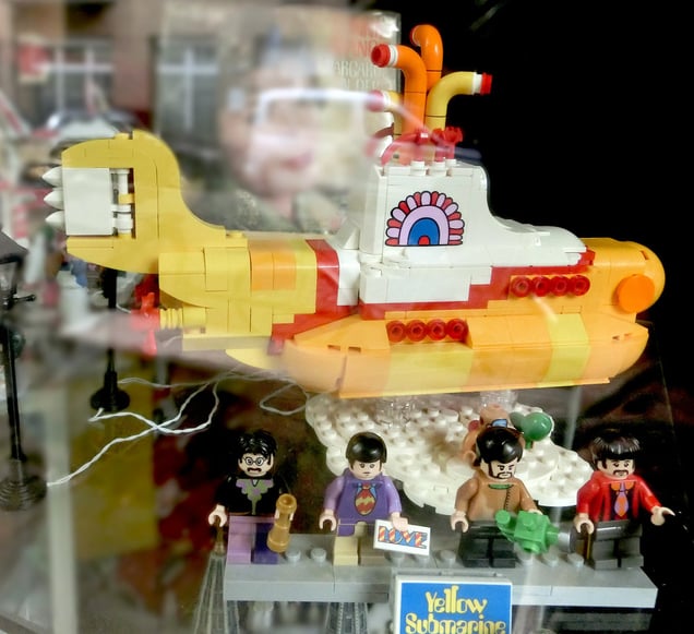 "WE ALL LIVE IN A YELLOW SUBMARINE"