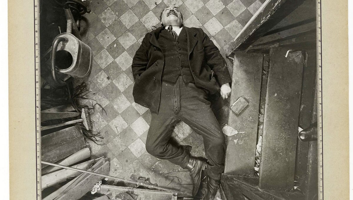 Alphonse Bertillon. Murder of Monsieur Canon, boulevard de Clichy, 9 December 1914 © Archives de la Préfecture de police de Paris. Courtesy of Préfecture de police de Paris, Service de l’Identité judiciaire.